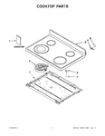 Diagram for 01 - Cooktop Parts