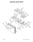 Diagram for 08 - Freezer Door Parts