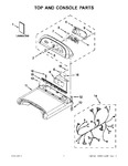 Diagram for 01 - Top And Console Parts