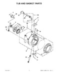 Diagram for 05 - Tub And Basket Parts