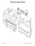 Diagram for 02 - Control Panel Parts