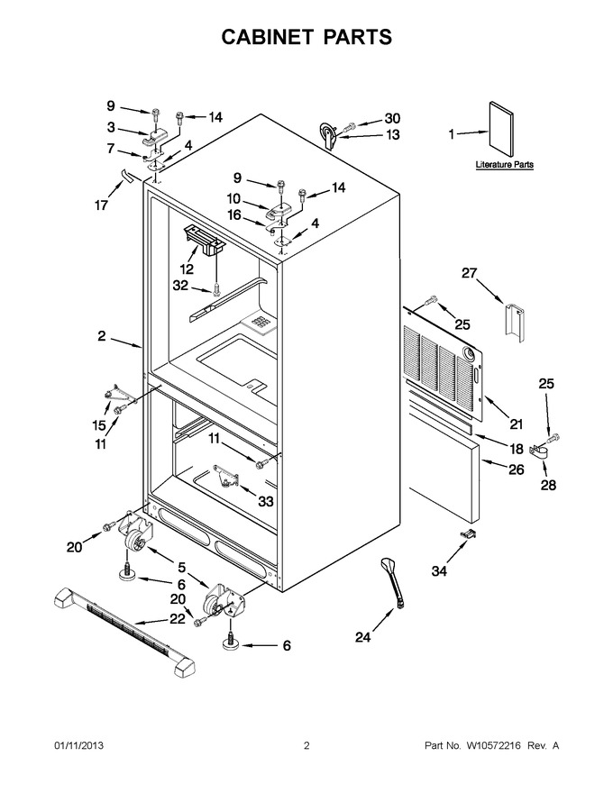 Diagram for GX2FHDXVY010