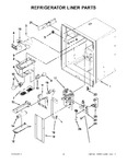 Diagram for 02 - Refrigerator Liner Parts