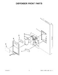 Diagram for 09 - Dispenser Front Parts