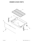 Diagram for 04 - Drawer & Rack Parts