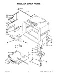 Diagram for 02 - Freezer Liner Parts