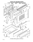 Diagram for 04 - Door And Drawer Parts