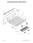 Diagram for 09 - Upper Rack And Track Parts