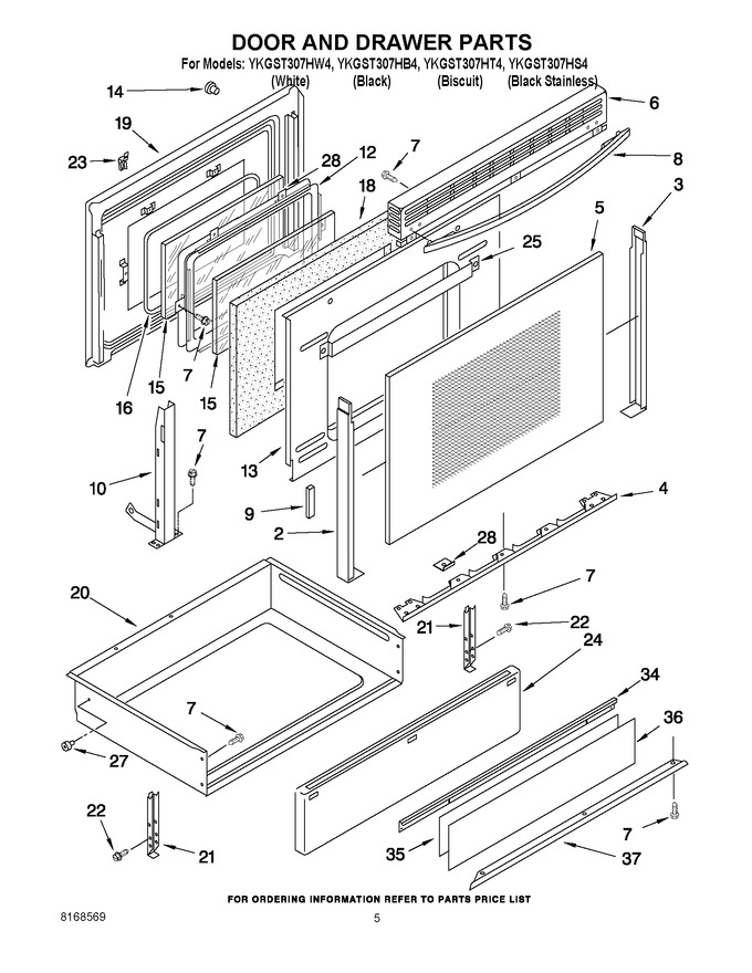 Diagram for YKGST307HW4