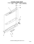 Diagram for 03 - Control Panel Parts