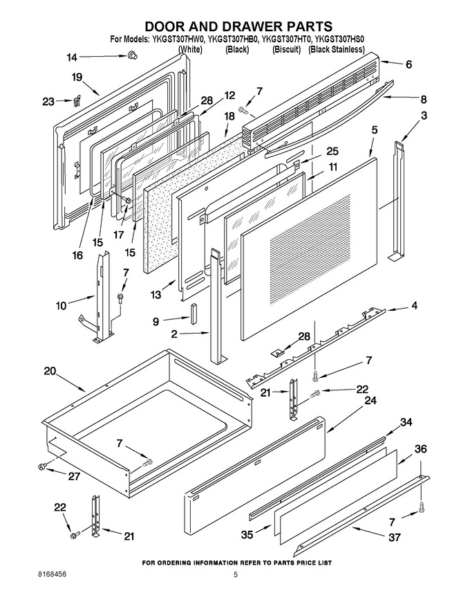 Diagram for YKGST307HT0