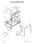 Diagram for 05 - Tub And Frame Parts