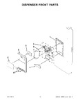 Diagram for 09 - Dispenser Front Parts