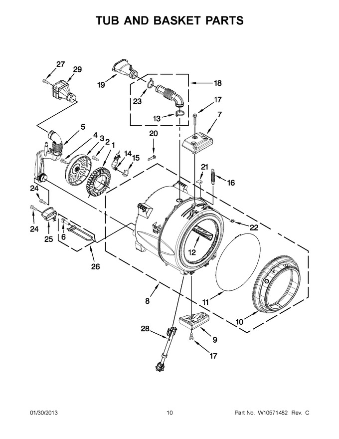 Diagram for WFW86HEBW0