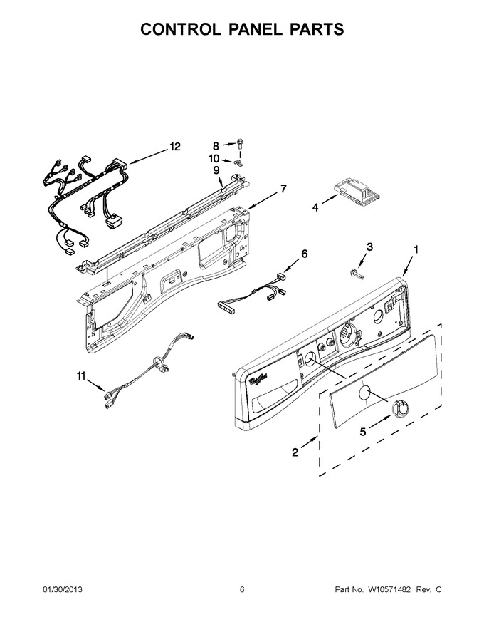 Diagram for WFW86HEBC0