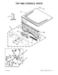 Diagram for 01 - Top And Console Parts