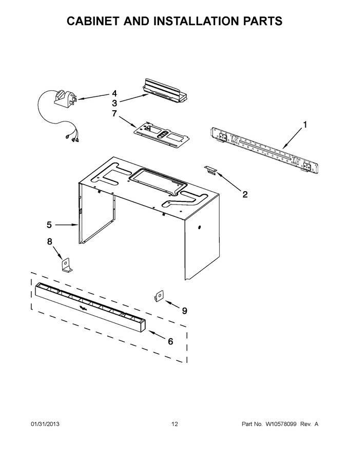 Diagram for WMH53520AW1