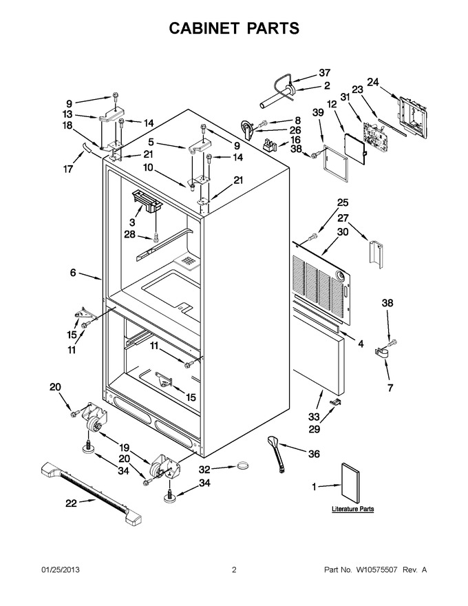 Diagram for KBFS25EWBL9