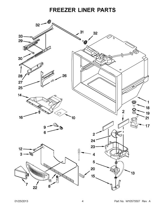 Diagram for KBFS25EWWH9