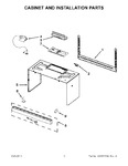 Diagram for 06 - Cabinet And Installation Parts