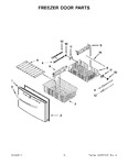 Diagram for 09 - Freezer Door Parts