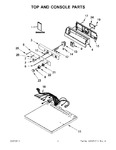 Diagram for 01 - Top And Console Parts