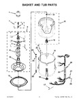 Diagram for 03 - Basket And Tub Parts