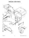 Diagram for 06 - Freezer Liner Parts