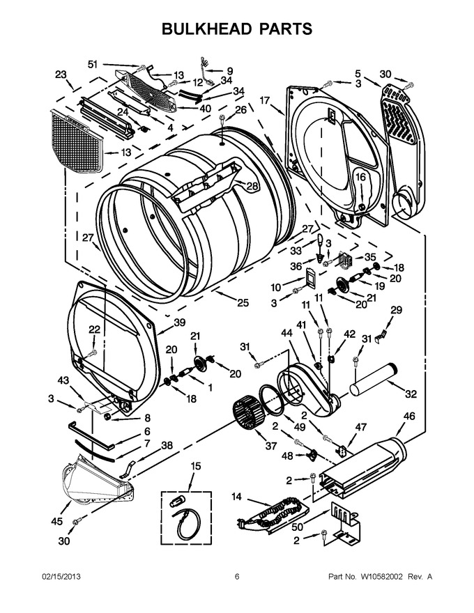 Diagram for WED5500XW1