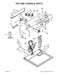 Diagram for 01 - Top And Console Parts