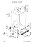 Diagram for 01 - Cabinet Parts