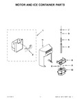 Diagram for 05 - Motor And Ice Container Parts