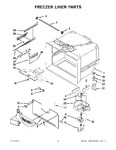 Diagram for 02 - Freezer Liner Parts