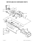 Diagram for 05 - Motor And Ice Container Parts