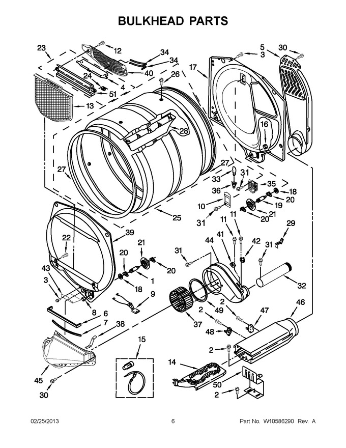 Diagram for YWED5700AC1