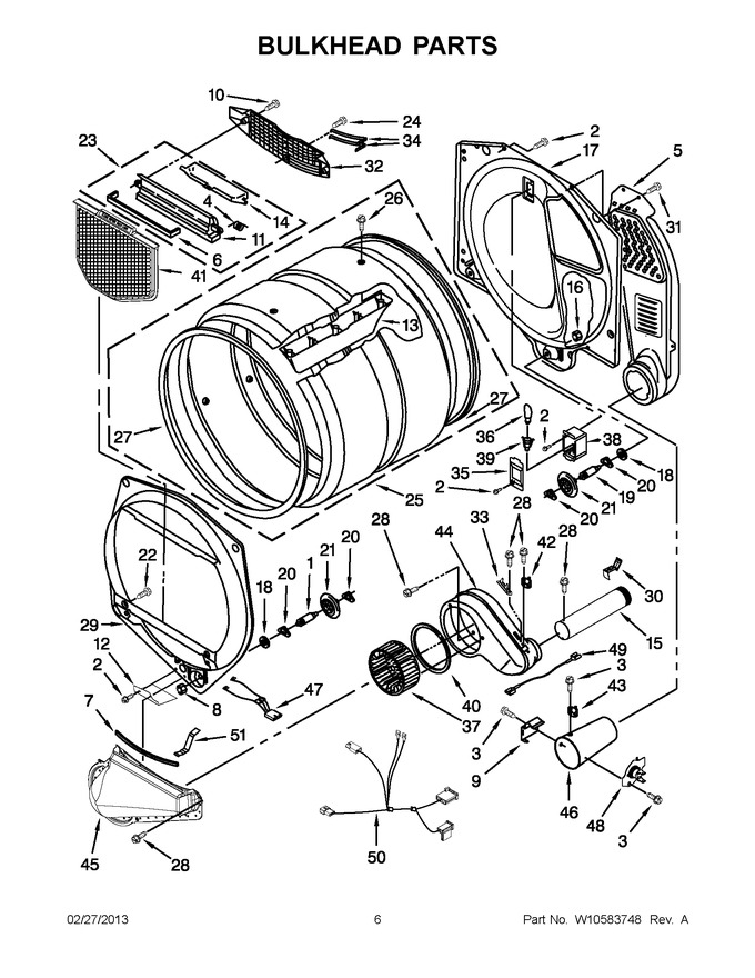 Diagram for WGD5600XW2