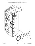 Diagram for 02 - Refrigerator Liner Parts