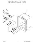 Diagram for 04 - Refrigerator Liner Parts