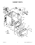 Diagram for 01 - Cabinet Parts