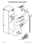 Diagram for 03 - Refrigerator Liner Parts