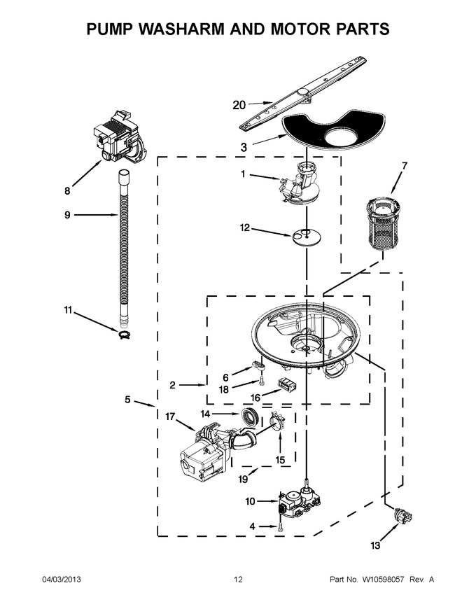 Diagram for WDF730PAYB5