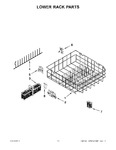 Diagram for 10 - Lower Rack Parts