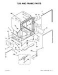 Diagram for 05 - Tub And Frame Parts