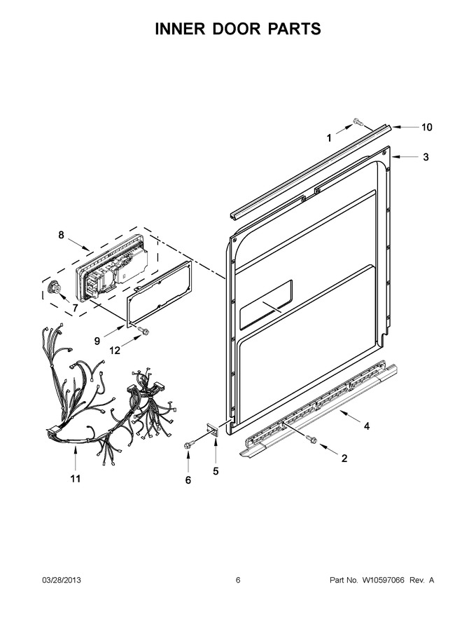 Diagram for KUDS30IXWH9