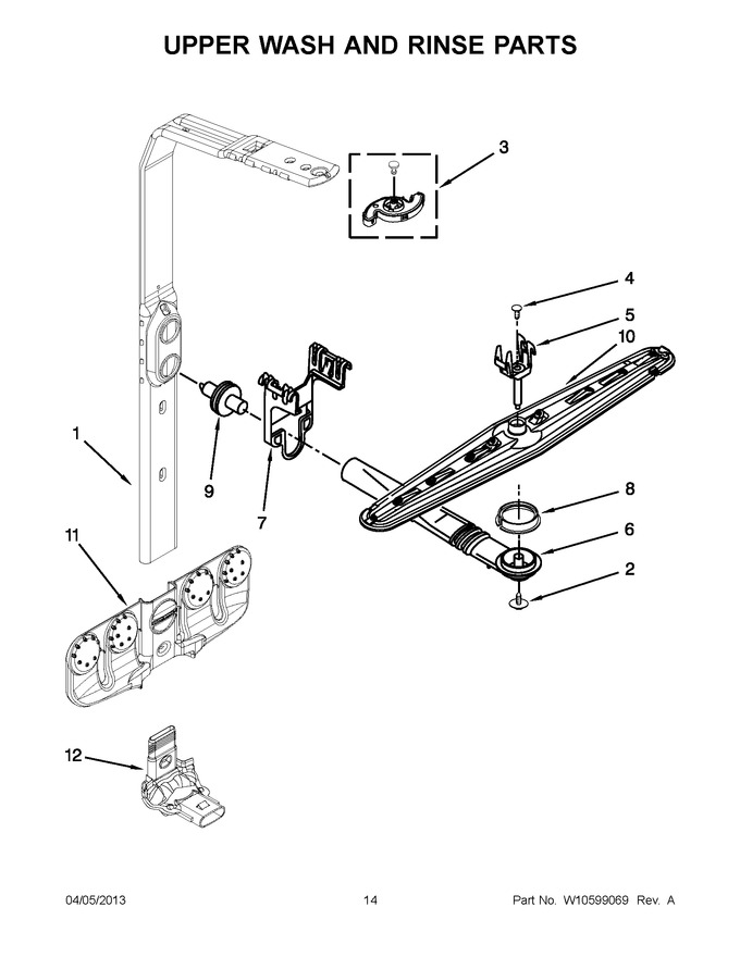 Diagram for KUDS30FXWH9