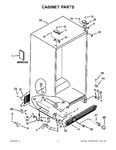 Diagram for 01 - Cabinet Parts