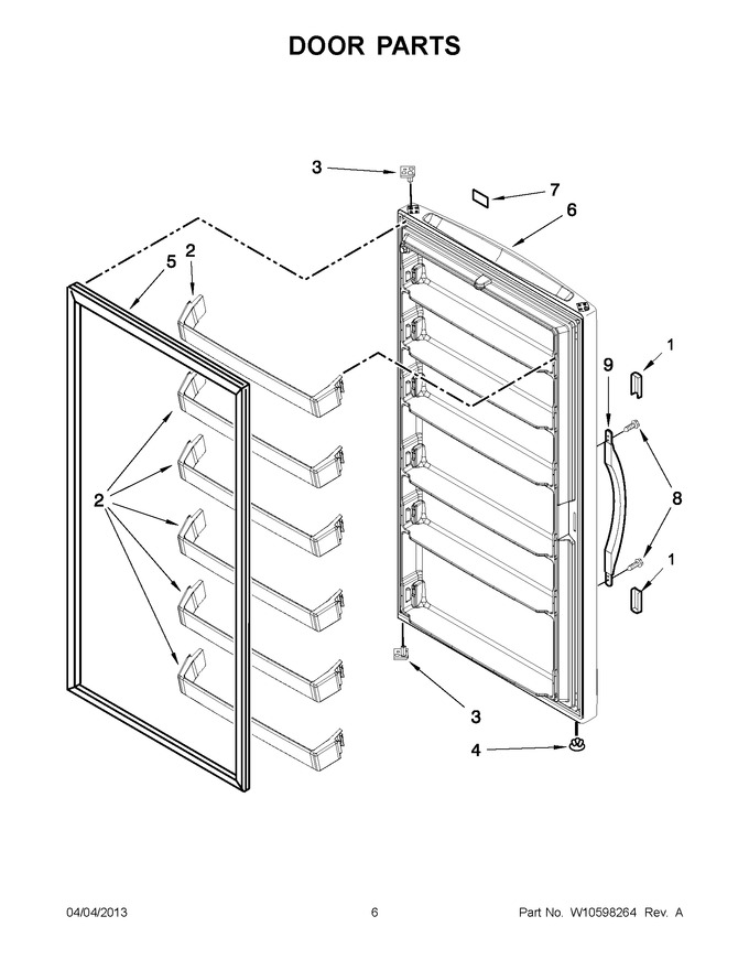 Diagram for EV180NZBQ00