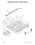 Diagram for 09 - Upper Rack And Track Parts