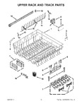 Diagram for 09 - Upper Rack And Track Parts