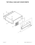 Diagram for 08 - Top Grille And Unit Cover Parts